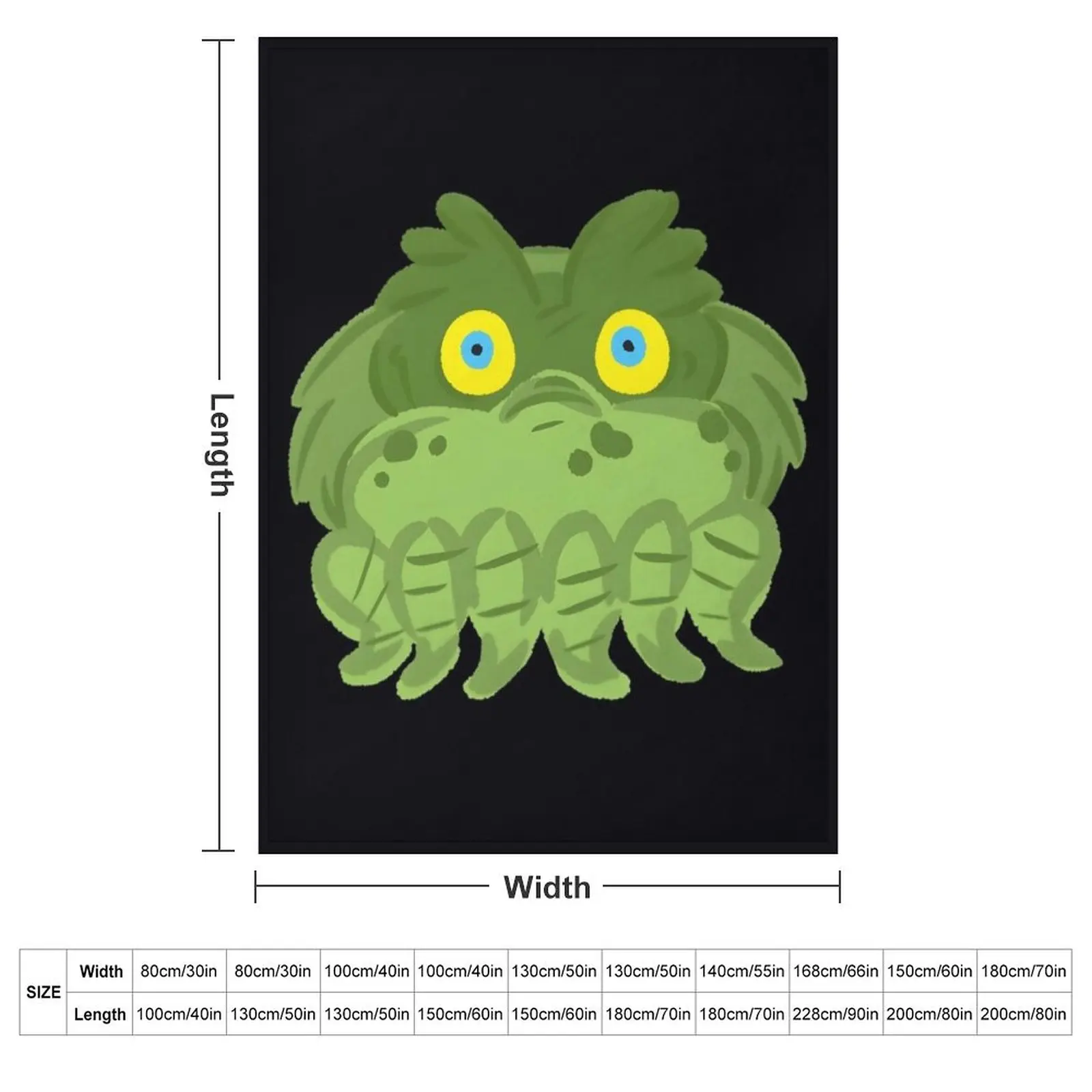 Tickle-Me-Wiggly Relaxed Fit \t\t Throw Blanket Giant Sofa Bed Fashionable Furrys halloween For Decorative Sofa Kid'S Blankets