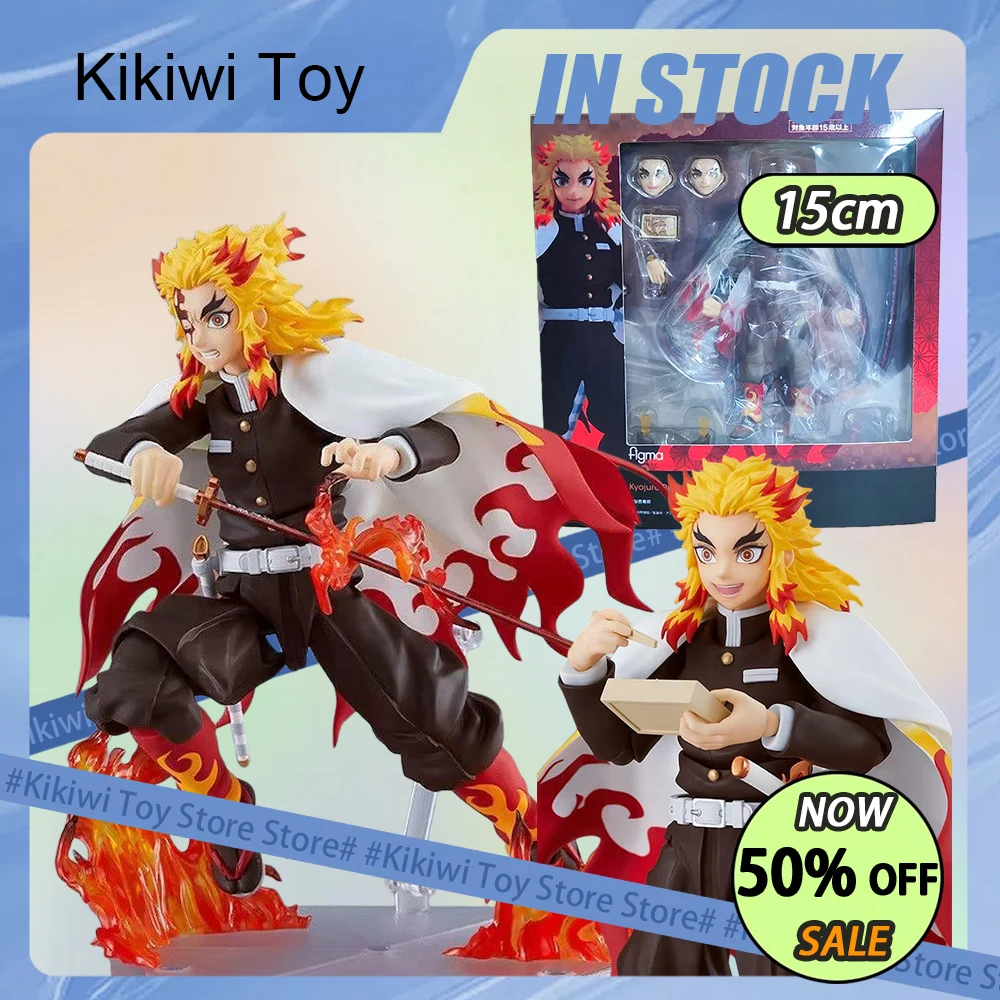 

15cm Demon Slayer Anime Figure Rengoku Kyoujurou Action Figure Agatsuma Zenitsu Kamado Nezuko Tanjirou Figurine Model Toys Gift