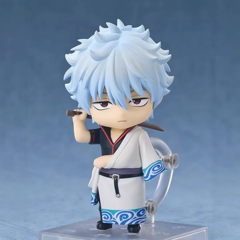Nendoroid 2420 Gintama Sakata Gintoki Figura de Anime Articulada con Rostro Intercambiable, Modelo Coleccionable para Coleccionistas