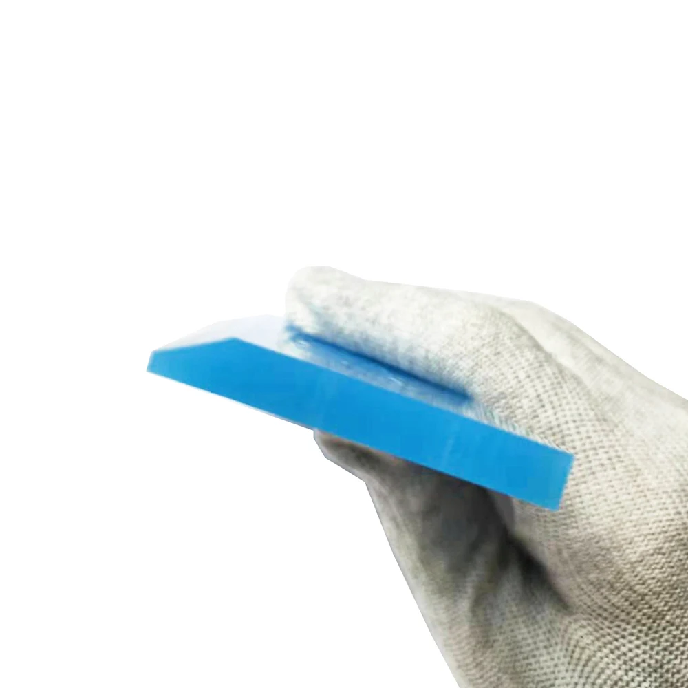 Blue Max Film Rubber Squeegee Vinyl Tint Water Tendon Scraper Long Handle Pro Car Film Window Glass Cleaning Tools B25