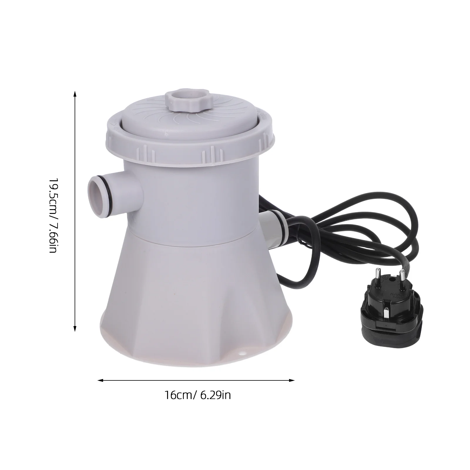 Bomba de filtro eléctrica automática para circulación de agua cristalina, eliminación eficiente de impurezas, funcionamiento silencioso y ahorrador de energía