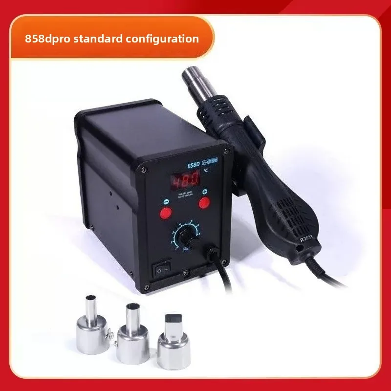 High-power Hot Air Gun Welding Table, Electric Soldering Iron Two-in-one 8586 D Special Adjustable Temperature for Maintenance
