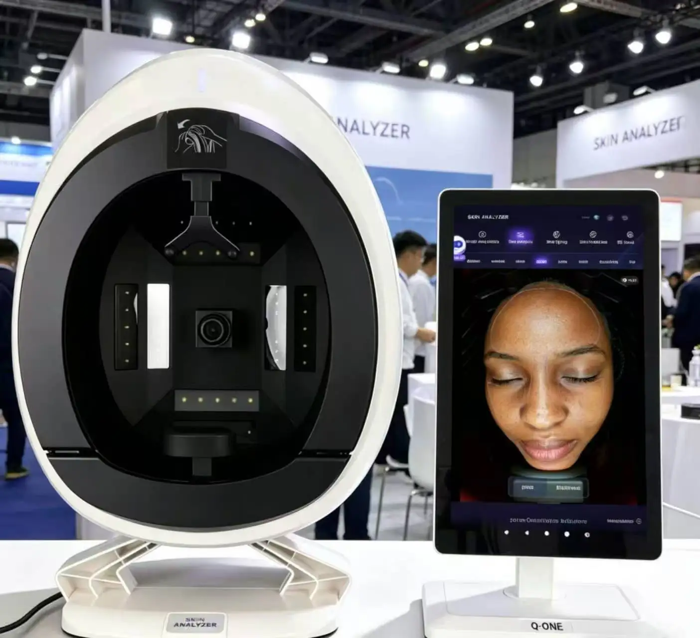 Analyseur de peau 3D AI AISIA Q1, détection des problèmes de peau, diagnostic, analyse professionnelle à 8 spectres, équipement de salon de beauté, CE