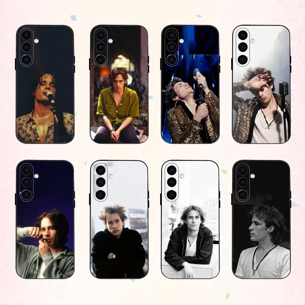 

JeffS B-Buckley Grace-es phone Case For Samsung Galaxy A73,A72,A71,A70,A53,A52,A51,Others Soft Black Shell