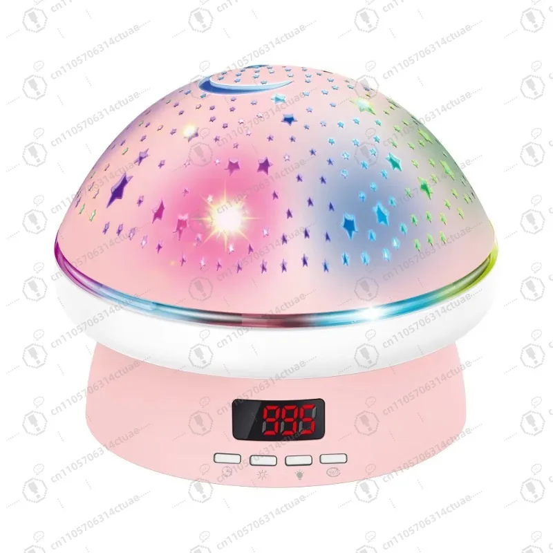 

1PC New Smart Home Mushroom Star Projector 360° Rotation Time Setting Night Light Star Projector for Bedroom Home Decoration