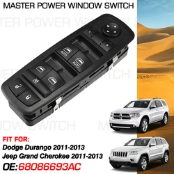 Auto Electric Power Lifter Window Switch Button 68086693AC 11 Pins For Dodge Durango Jeep Grand Cherokee 2011-2013 68030823AB