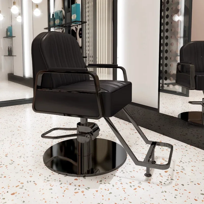 كرسي حلاقة لصالونات التجميل من Upmarket، مريح تجاري، كرسي مريح وبسيط، أثاث صالون Stuhl الحديث المريح