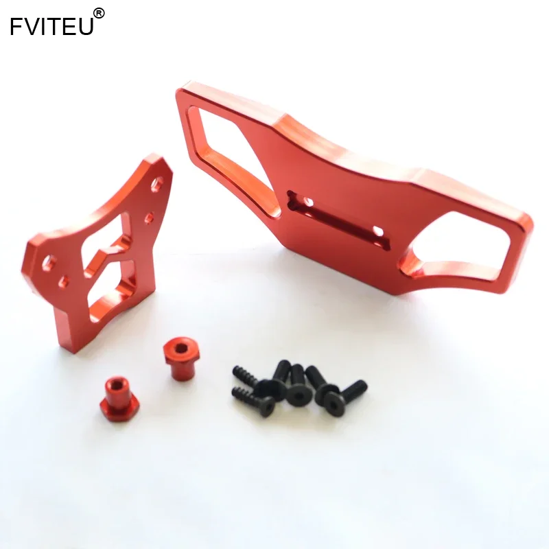 FVITEU CNC alloy front bumper set fits 1/5 HPI Baja 5b ss 5t 5sc Rovan King Motor