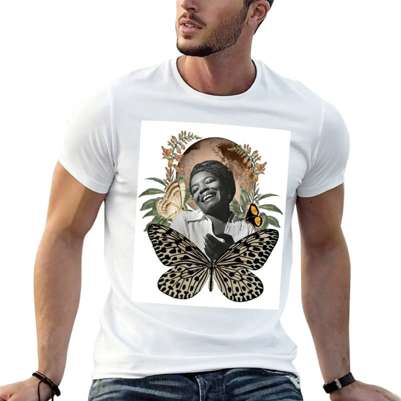 MAYA T-Shirt anime stuff blacks t shirts for men cotton