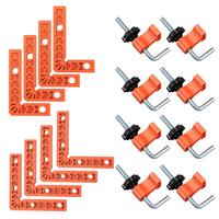 16Pcs Positioning Squares 90 Degree Clamp Tool Precise Woodworking Joints Cabinets Frames Right Angle Locator