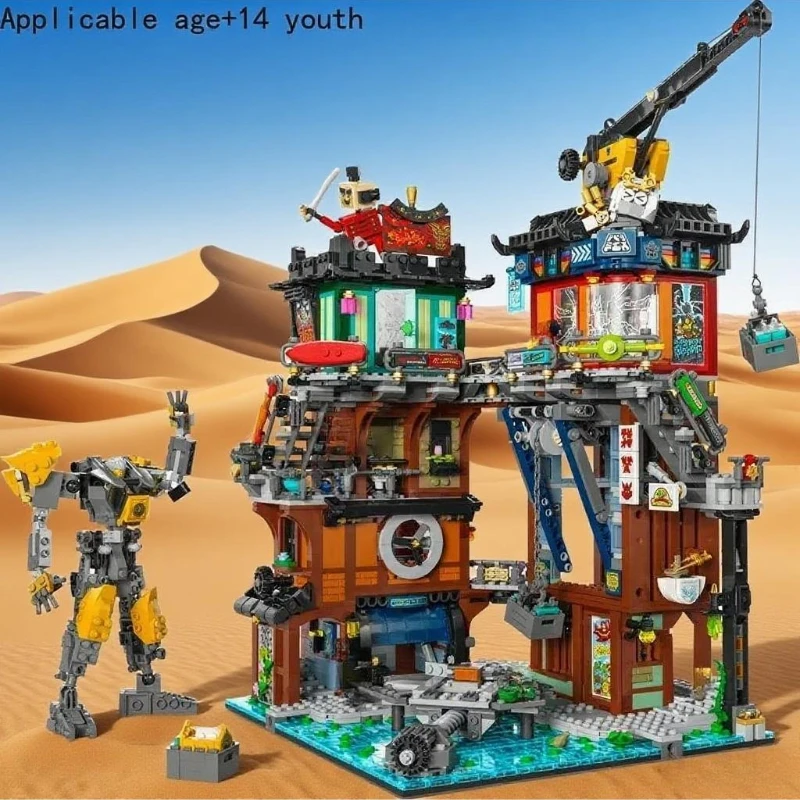 

В наличии городская мастерская, рынок, строительные блоки, кирпичи, креативный дом с видом на улицу, игрушка для взрослых, праздники, подарки, 3244 шт.