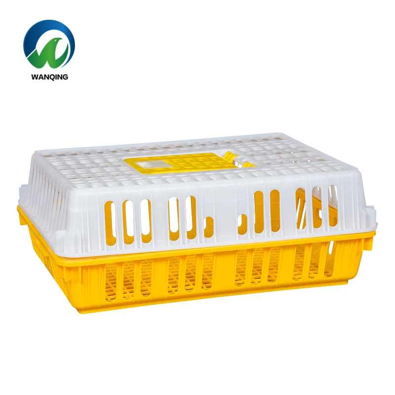 

Portable Square Chicken Transport Crate PP Bird Transport Cage Pigeon Turkey Transport Cage