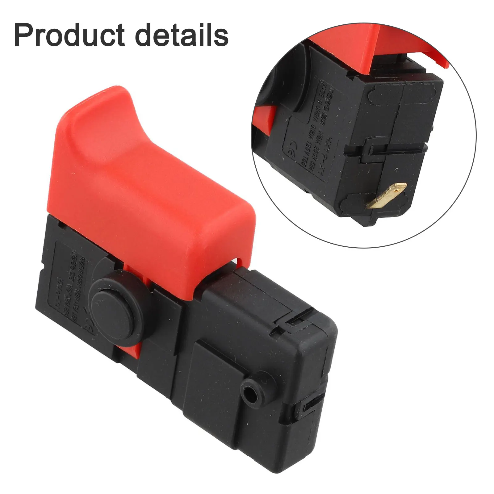 

Easy to Install Drill Switch for Bosch 2607200623 GBM13RE GBM10RE GBM350RE TBM3400 TBM1000 Reliable Functionality