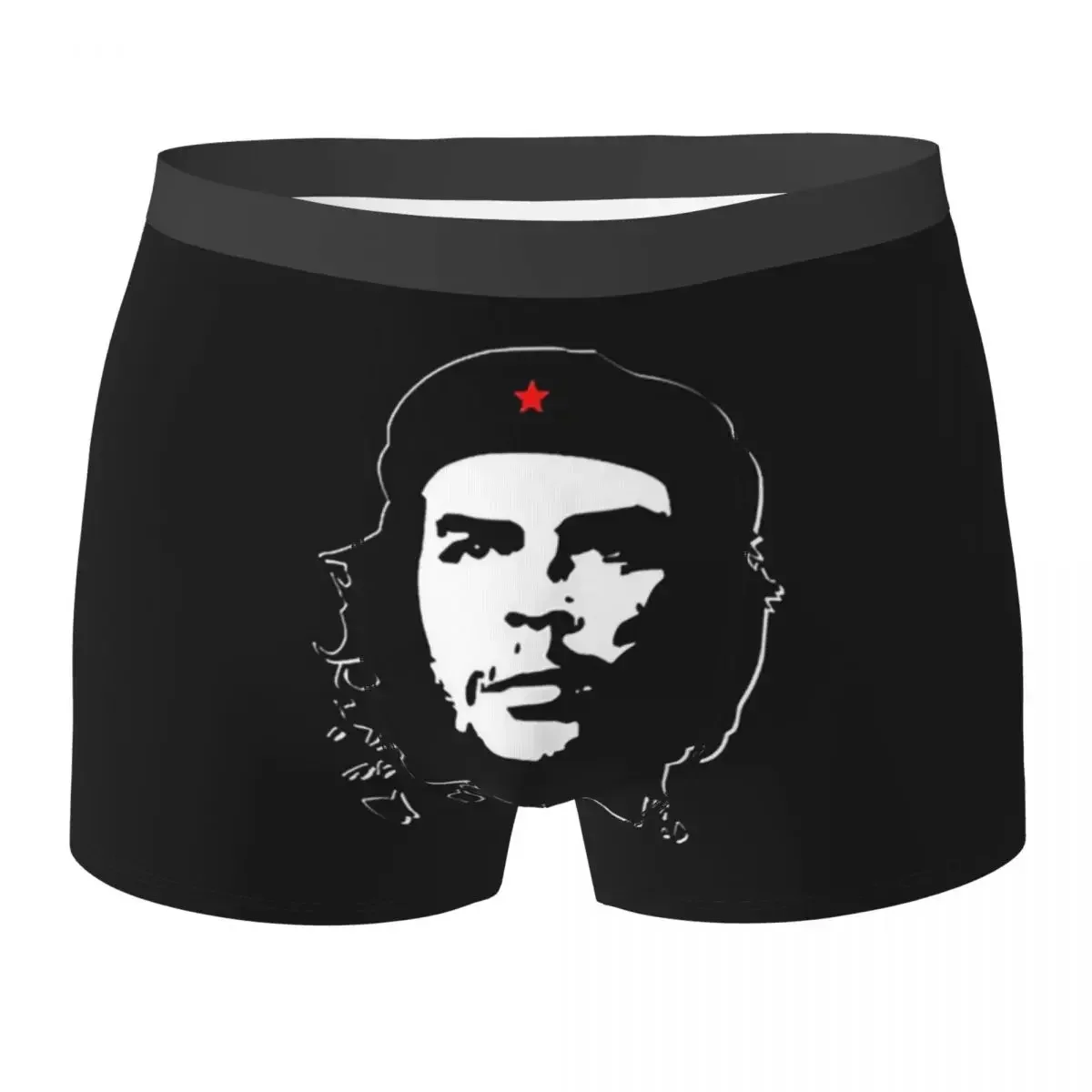 Boxer Underpants Shorts Che Guevara Panties Men's Breathable Underwear for Homme Man Boyfriend Gift