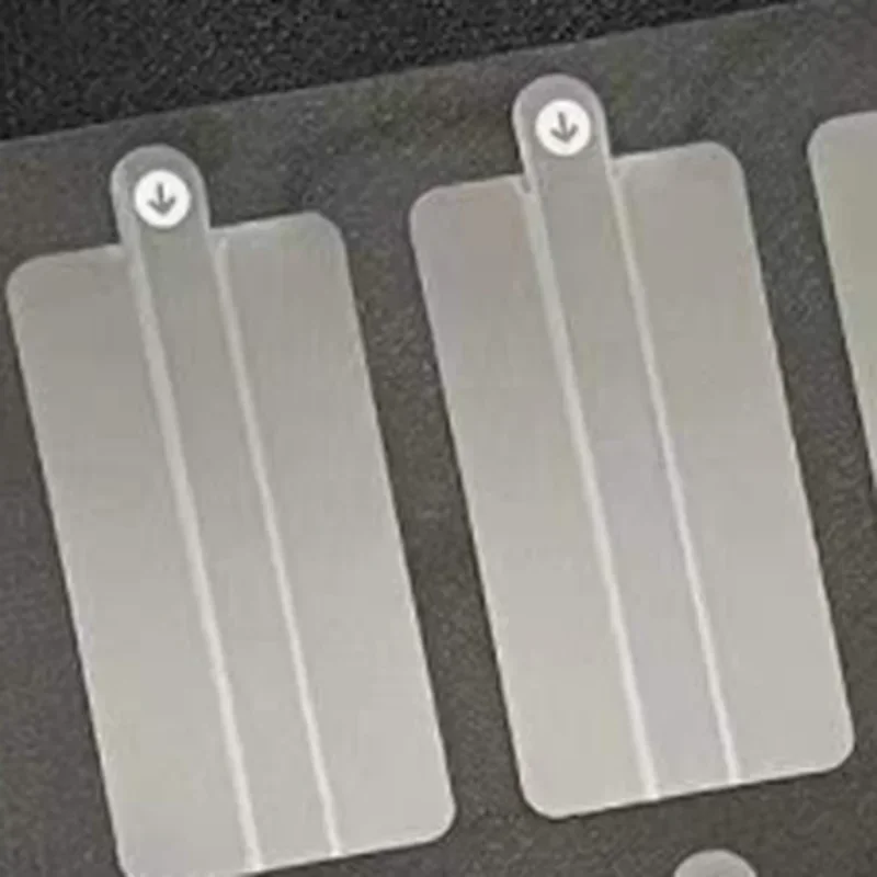 

For Google Pixel 8 7 6 5 Pro 8A 7A 6A 9 Package Box Arrow Marker Indicator Stickers Open Packing Label Seal Film Strip