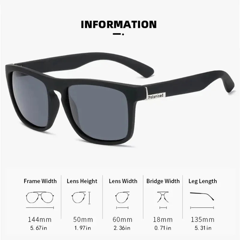 1 Pair Fashion Vintage Polarized Fashion Glasses, Retro Driving Fishing Luxury Fashion Glasses, Anti-glare Eyewear Eyepieces