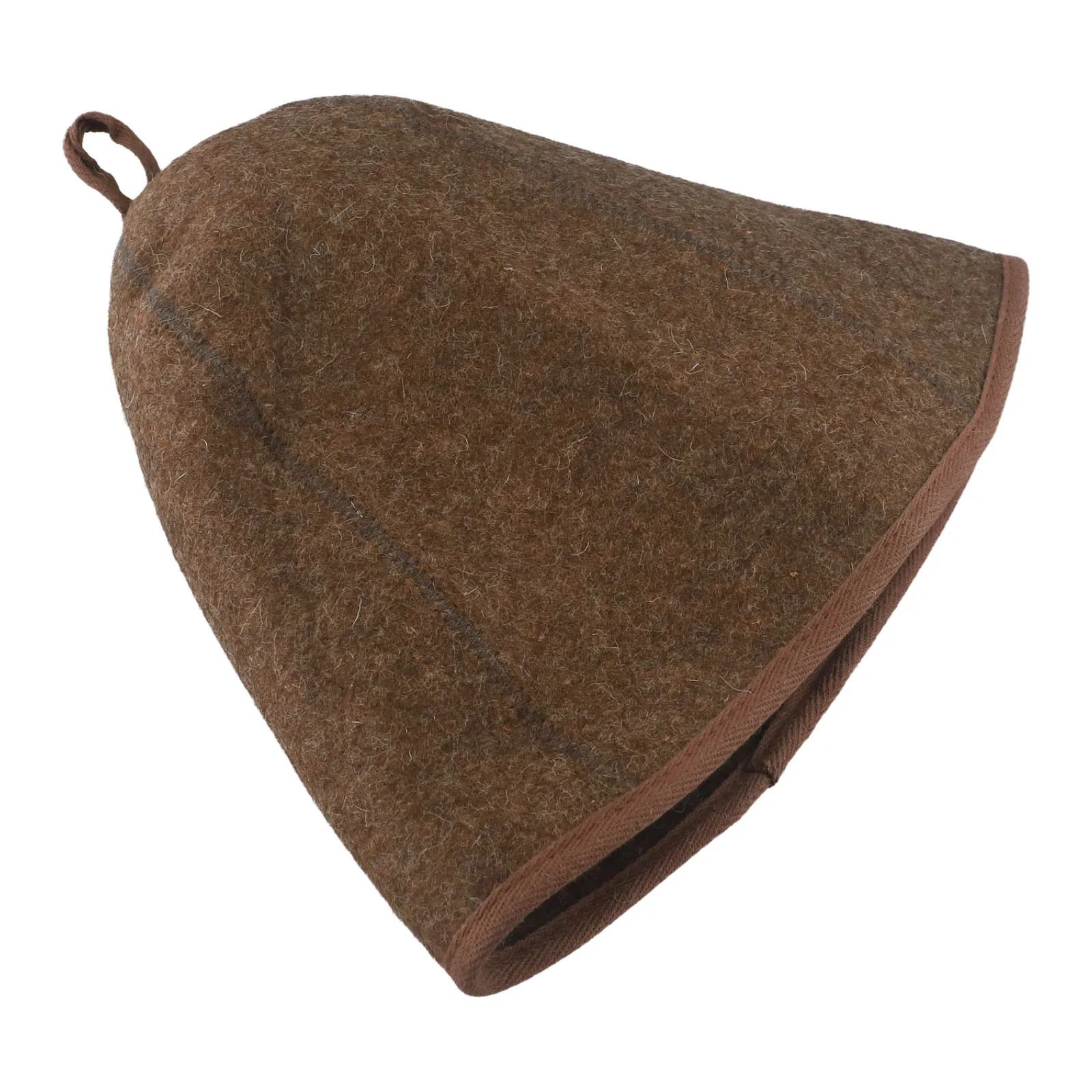 

Sauna Felt Hats Sauna Bathwool Hat 34*26*0.3CM Banya Room Vaporarium Hats Brown Hat Sauna Hat Woollen Portable