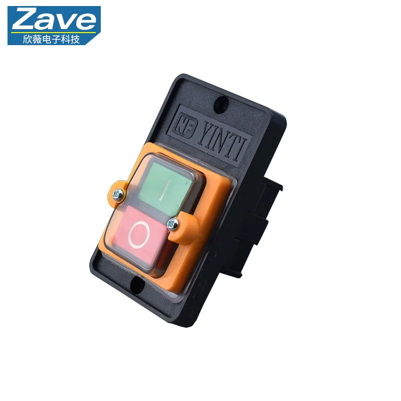 Interrupteur de commande étanche KAO-5H/5M (modèle alternatif : KA0-5M/H), bouton de presse pour perceuse 220/380V 10A (LC3-10)