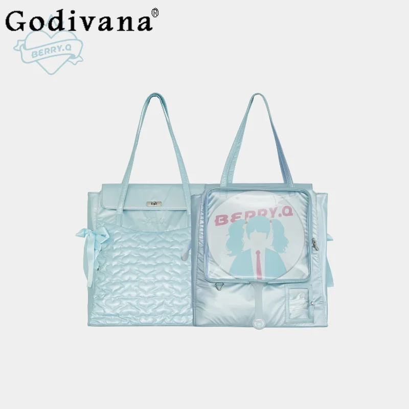 

Original Japanese and Korean Y2k Pain Bag 2026 New Girl's Sweet Large Capacity Handbag Student Fashion Casual Handbag Itabag