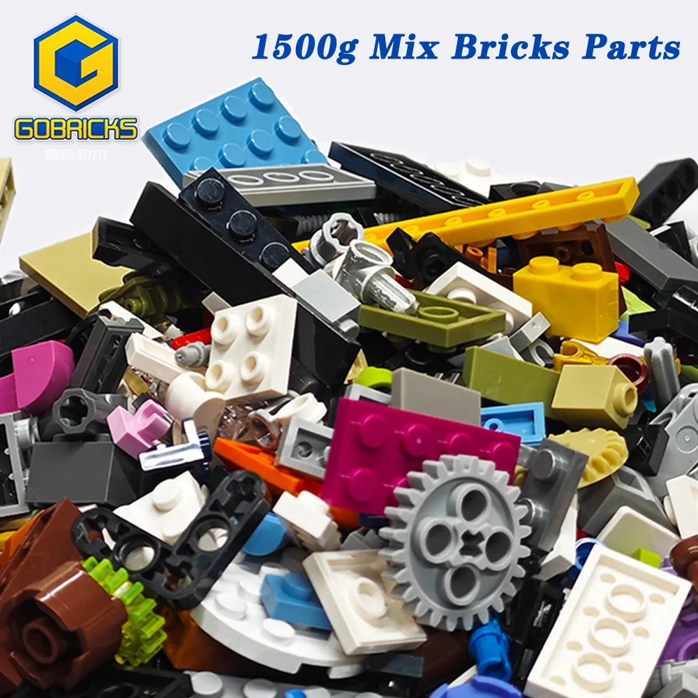 Gobricks Moc Random Mix Basic 1.5kg B0147Y06