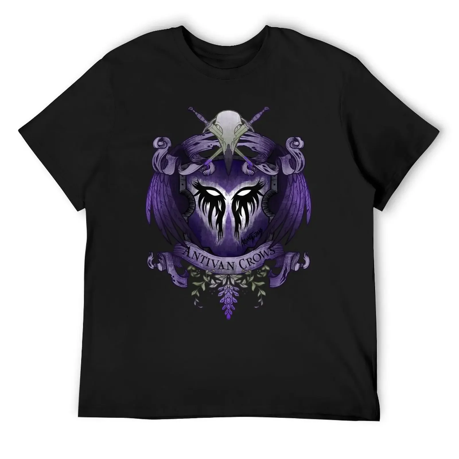 Dragon Age: Antivan Crows Heraldry T-Shirt designer shirts summer tops tees designer t shirt men