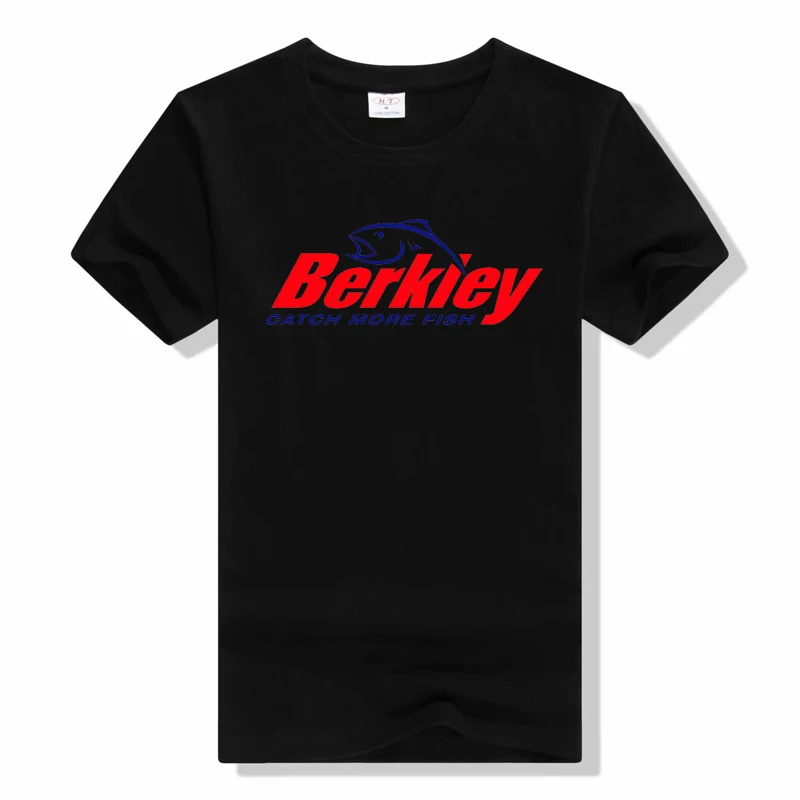 Berkley Fishing  Logo Men T-Shirt fashion casual cotton T Shirt Funny Tops Short sleeved t shirt