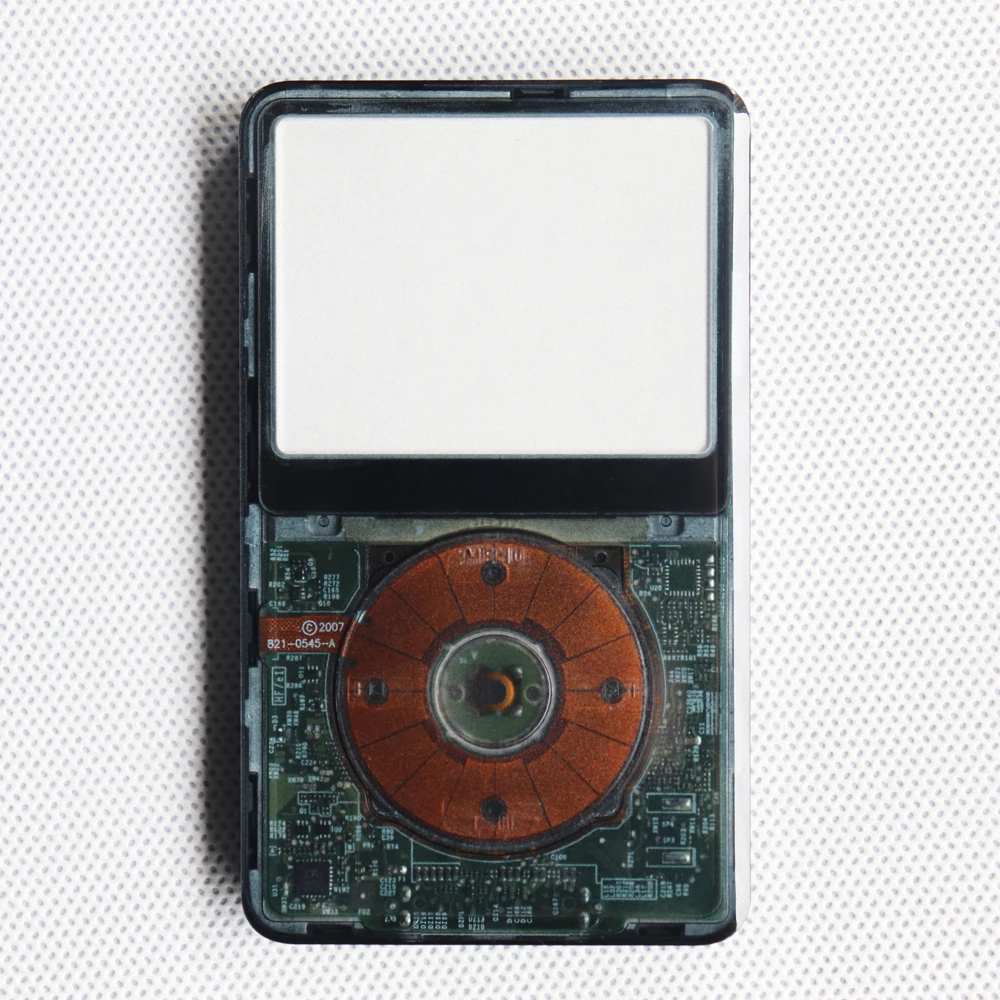 iPod Classic Klare Frontplatte Clickwheel-Tasten-Gehäuseabdeckung für 6. und 7. Generation 80GB 120GB 160GB – Detail 4