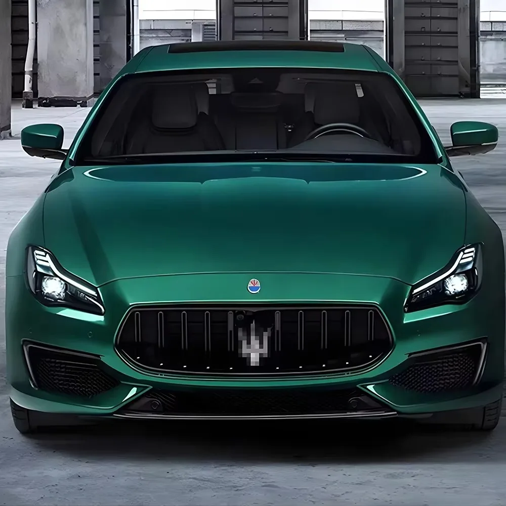 

Для Maserati Quattroporte 2013-2017: Комплект передних светодиодных фар с проекционными линзами, обновленные фары, аксессуары Plug and Play
