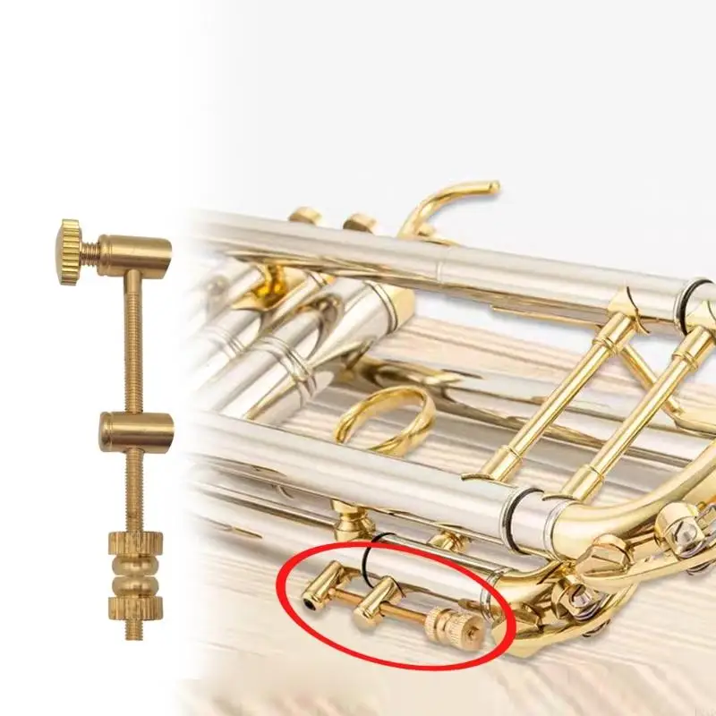   Multifunctional Copper Tuning Slide Adjustment Tool Tone Pipe Adjusting Rod for Trumpets Trombones and French Horns