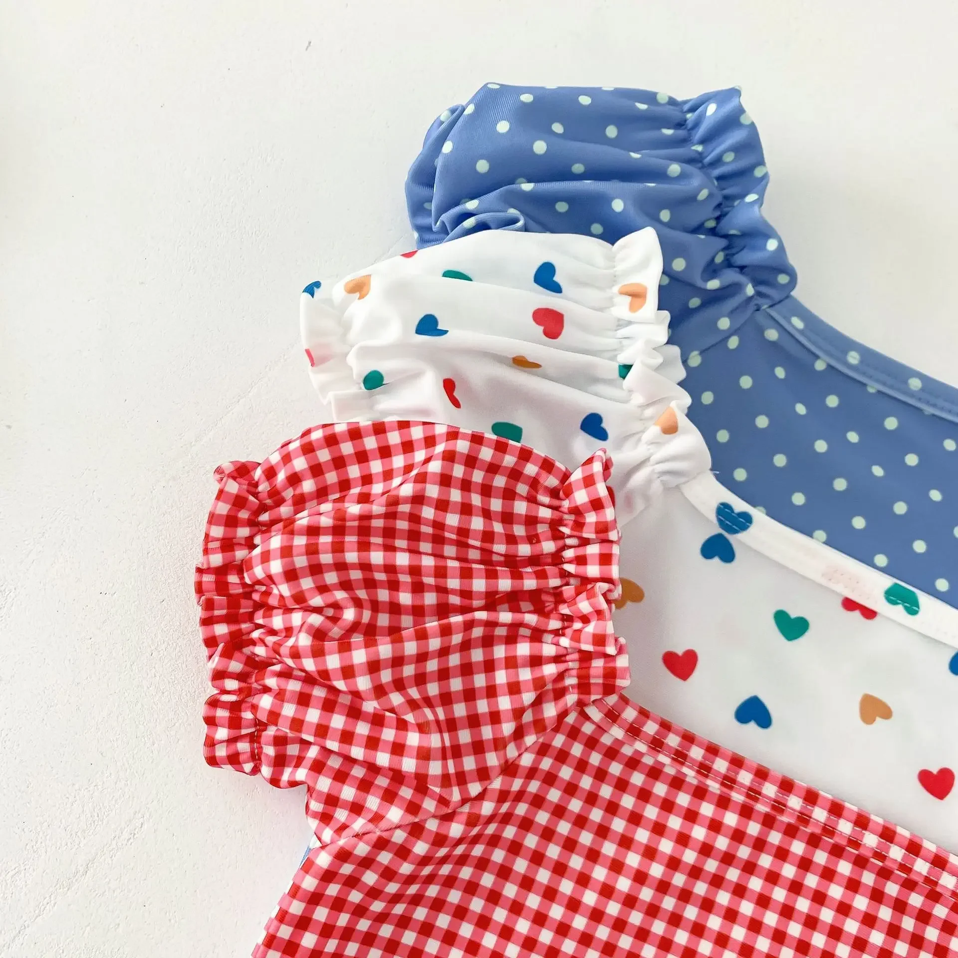 ZOETOPKID 2-teiliges Set Sommer-Baby-Badeanzug mit Schwimmkappe, Einteiliger Badeanzug für Mädchen, Schnelltrocknender Strand-Badeanzug für Draußen – Detail 20