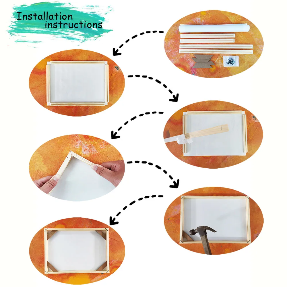 1 Buah Poster Ukuran Besar Kustom dengan Bingkai DIY, Lukisan Kanvas Pribadi Kustom, Poster Kanvas Ukuran Besar Kustom