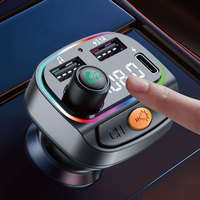 Car Bluetooth 5.3 FM Transmitter Wireless Mp3 Player Handsfree Audio Receiver FM Modulator Type-C 3.1A Quick Charge Adapter