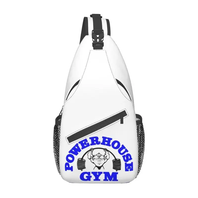 

Fashion Powerhouse Gym Sling Bag for Traveling Men Bodybuilding Fitness Crossbody Chest Backpack Shoulder Daypack