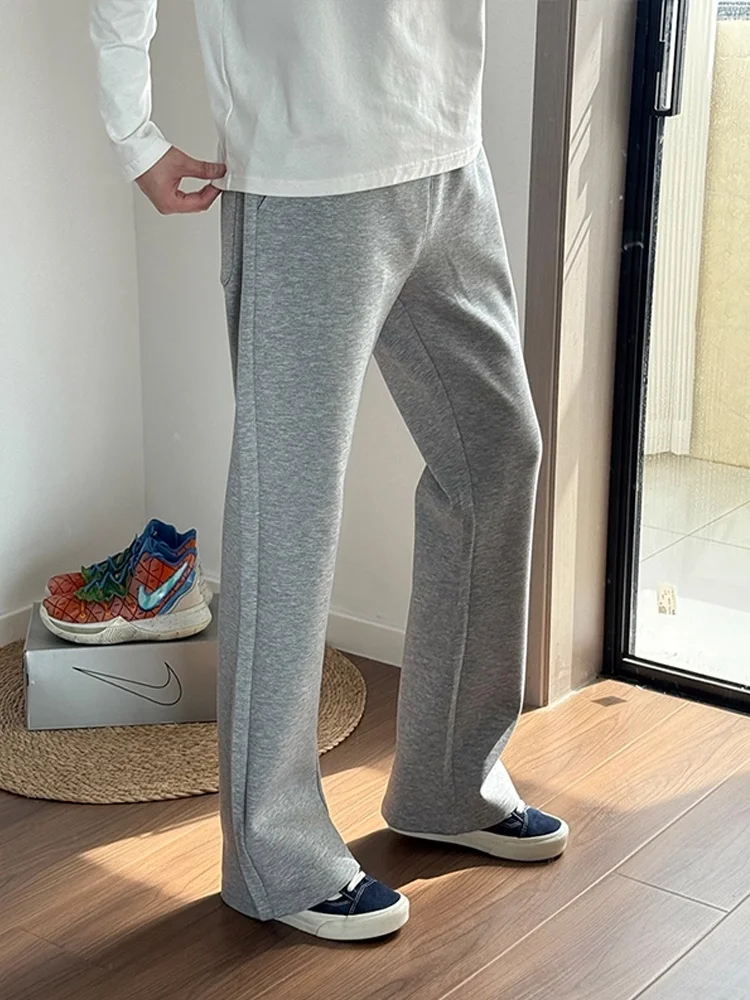 

ey American Sle Heavyweight Casual Pants Men's Autumn Drapey Sports Straight Leg Trousers Cleanfit Versatile Long Trousers