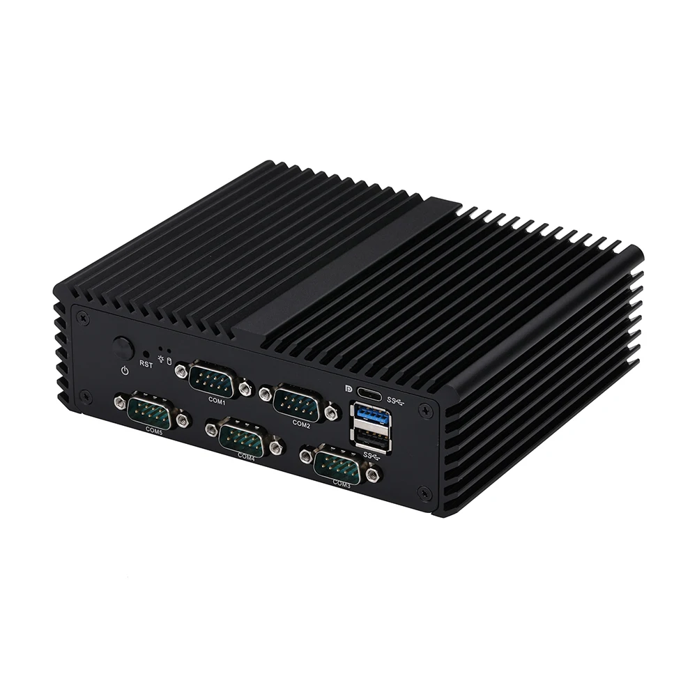 Qotom Mini PC Q10722X-S08 Quad Core Celeron N5105 with AES-NI Fanless Computer