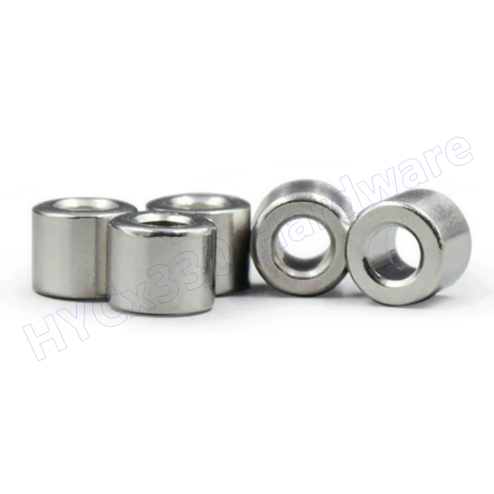 Inner Dia 1.6 2 2.5mm 304 Stainless Steel Bushing Washer Gasket Unthreaded Round Hollow Standoff Spacer Sleeve OD 3mm-8mm