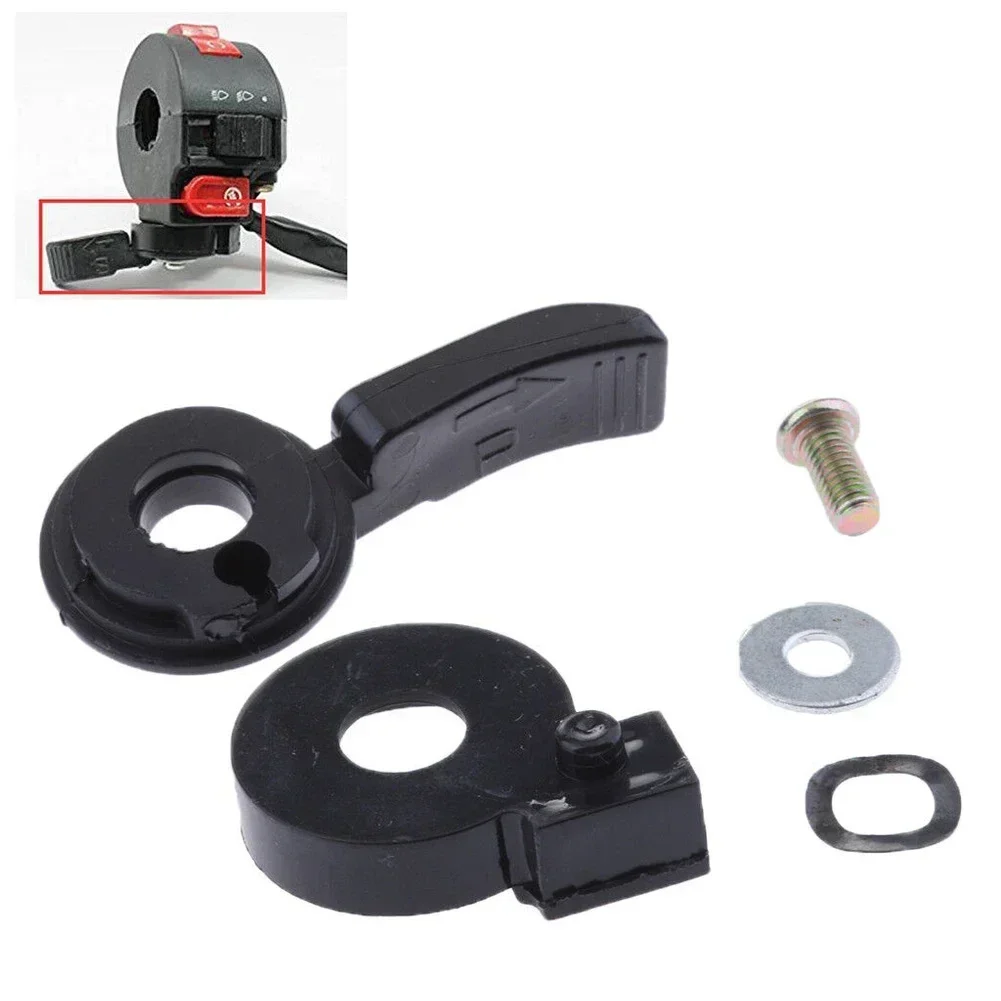 

Durable Switch Parts Thumb Choke Lever Choke Lever Black For 110cc 125cc 150cc 250cc Handlebar Switch Parts Plastic