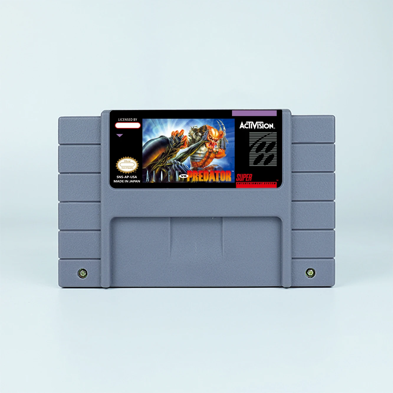 بطاقة ألعاب الغريبة مقابل المفترس ، خرطوشة ألعاب الفيديو 16 بت ، لsnes ، eur ، pal ، usa ، ntsc