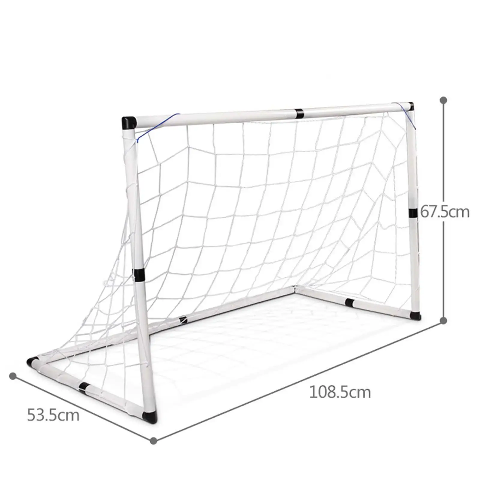 

Folding Soccer Goalpost Portable Kids Soccer Goal Easy Installation Net with Children’s Soccer Ball for Outdoor Indoor