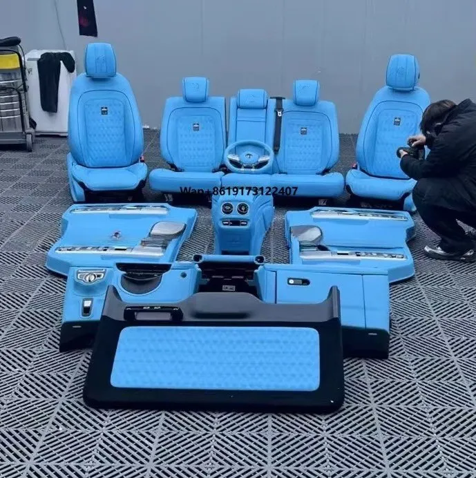 W464 G Class B Style Interior  Full Upgrade Kits Auto Tunning Accessories Steering Wheel with Gear Customize for W463 G WAGON