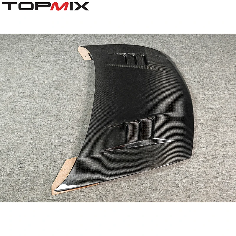

For Honda Civic Type-R FD2 (2007-2011) Feels-Style Carbon Fiber Hood (Air Vents for Heat Dissipation, Lightweight)