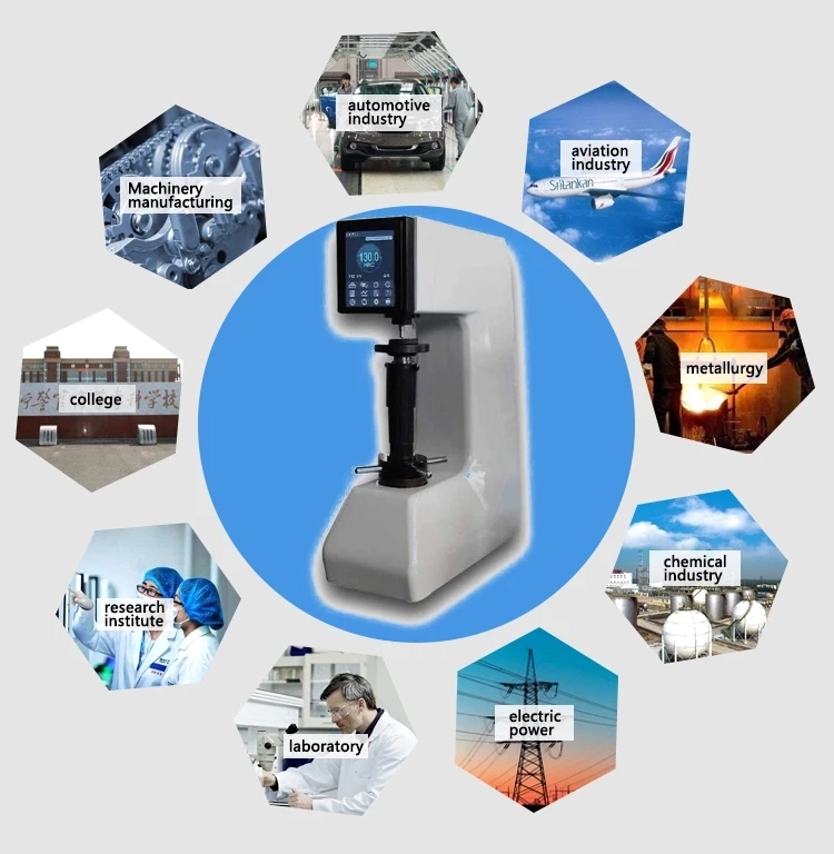 MHRS-150 Rockwell Härteprüfer Diamond Indenter Durometer Härtemessgerät