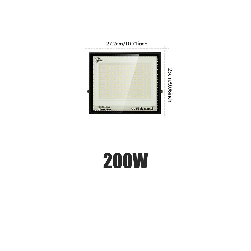 NONE LED-Flutlicht IP66 8