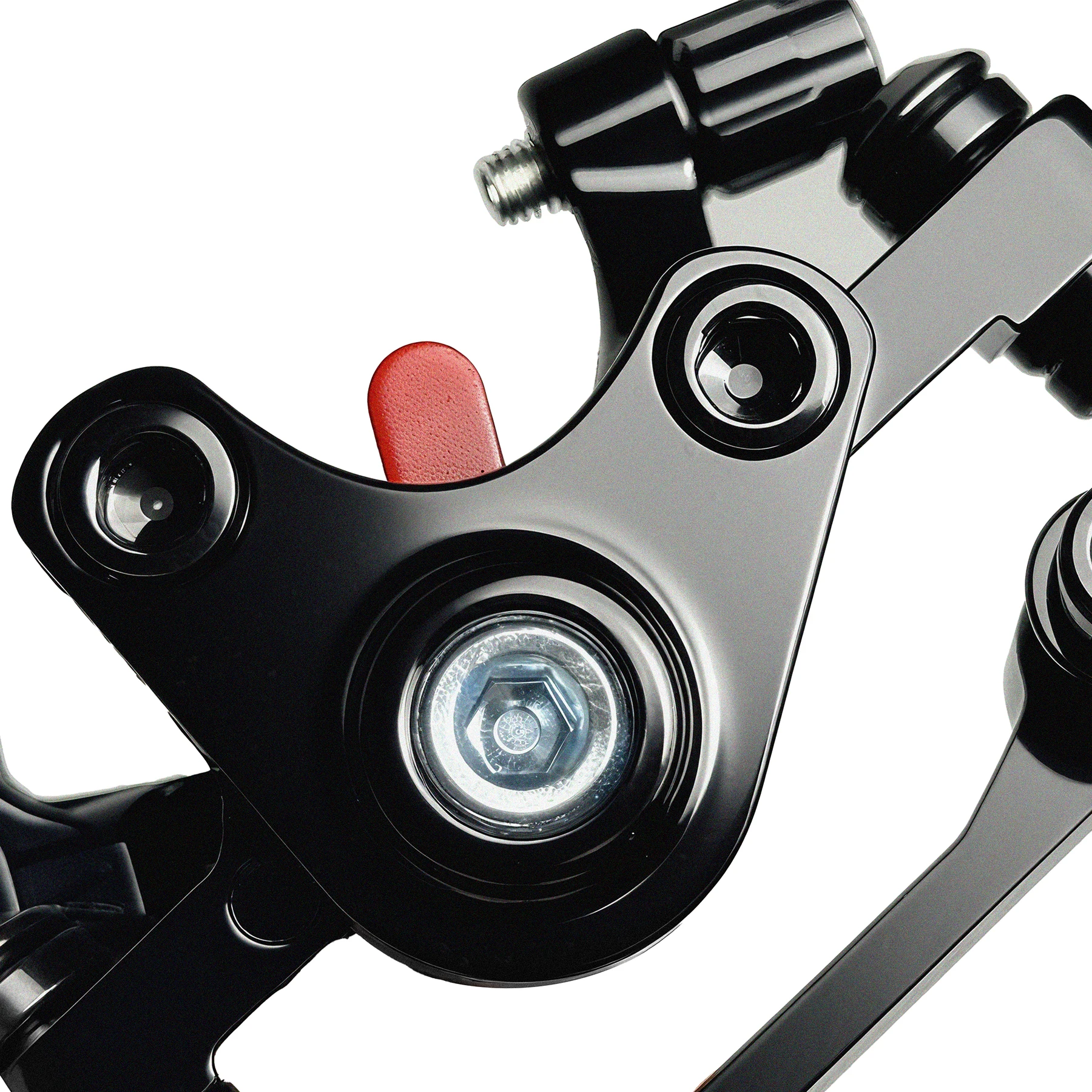 1 زوج دراجة قرص الفرامل الميكانيكية ، العالمي الأمامي والخلفي قرص الفرامل الميكانيكية الفرجار للدراجات الجبلية ، دراجات قابلة للطي ، الطريق