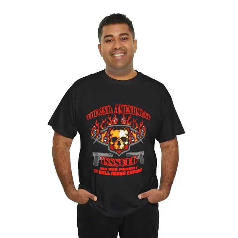 2nd Amendment T Shirt for Men Patriotic Gun Rights