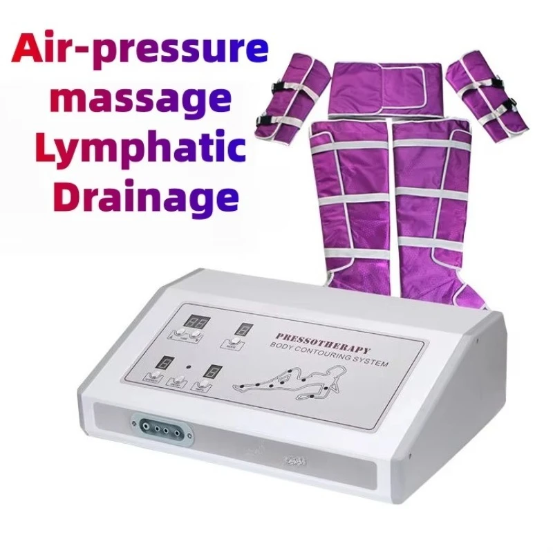 Portable Pressotherapy Lymph Drainage Weight Loss Machine Full Body Detox Air Pressure Massager