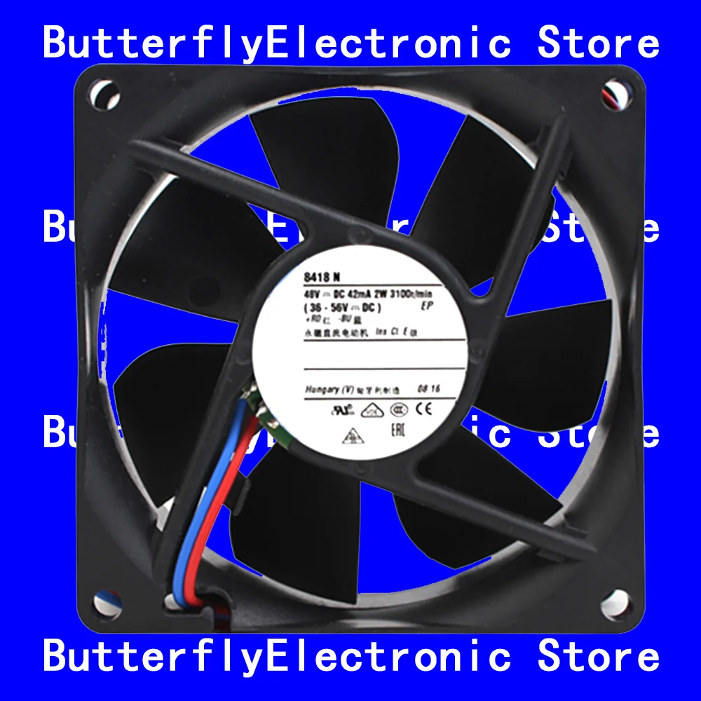 

NEW ORIGINAL 8418N 8418 N 48VDC COOLING FAN 8025 80*80*25MM