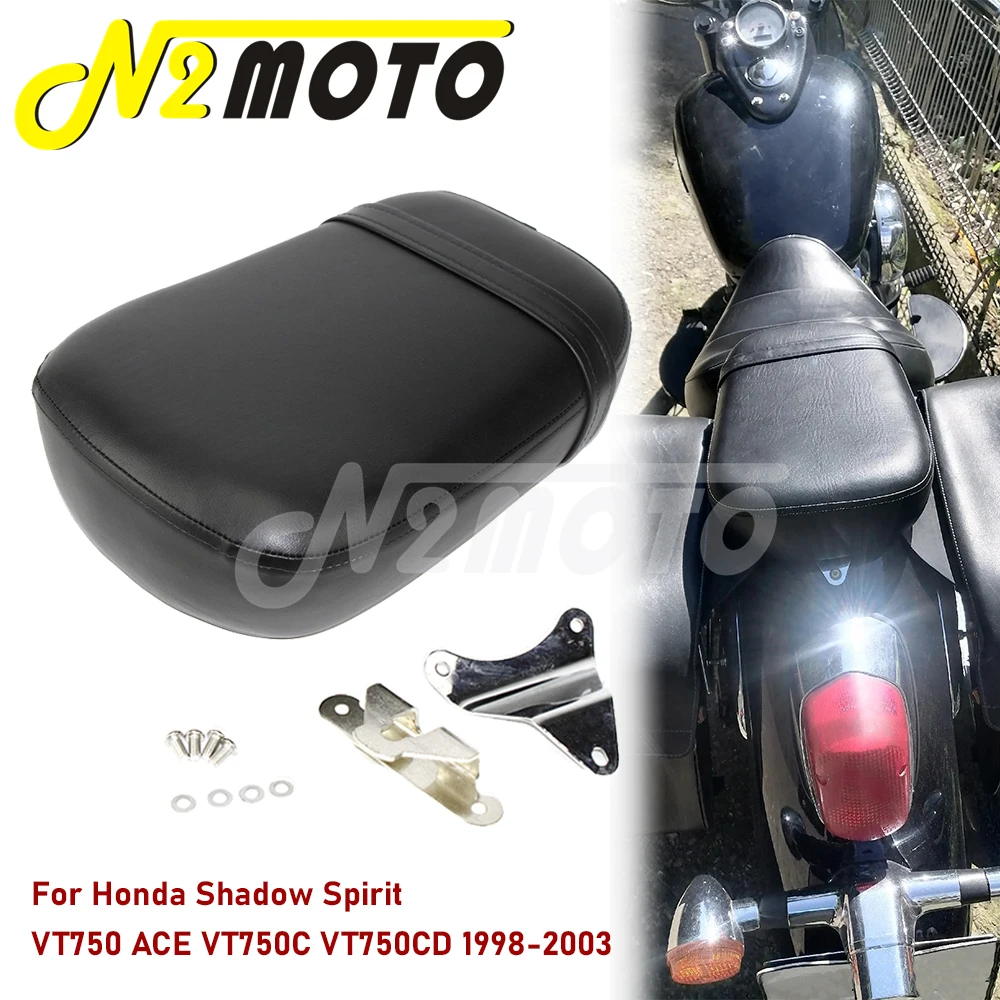 

Мягкая подушка для заднего пассажирского сиденья мотоцикла Honda Shadow Spirit VT 750 VT750 ACE VT750C VT750CD 1998-2003, подушка для сидений