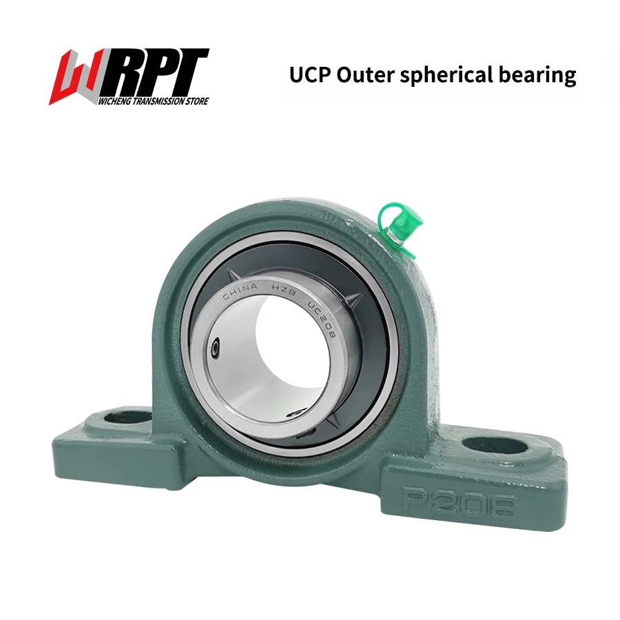 Outer Spherical Bearing With Seat Vertical UCP201 UCP202 UCP204 UCP206 UCP207 UCP208 UCP210 UCP305 UCP307 UCP309 UCP311 UCP312