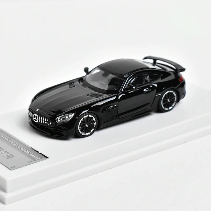 Diecast Auto Modell MJ 1/64 Benz AMG GTR C190 Legierung Auto Modell Spielzeug für Jungen Sammlung Display Hobby Original Box